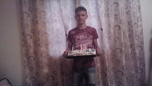 Galati baiat donator cu tortul e la 15 ani in brate fb 