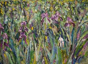 sorin_Scurtulescu__Irisi_in_gradina_Casa_Artelor_Galati_-fragment_original