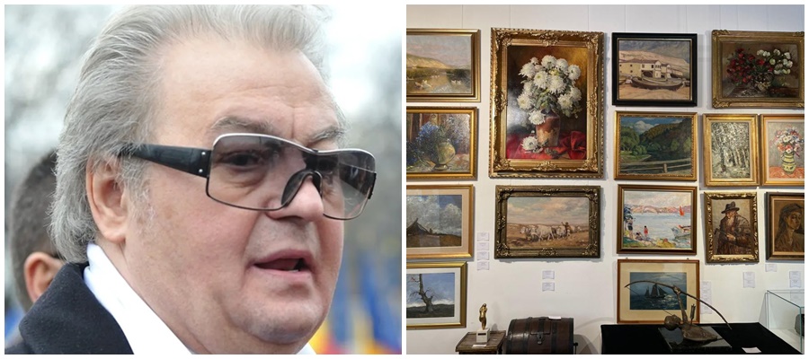 Colecţia de artă a lui Corneliu Vadim Tudor, scoasă la licitaţie