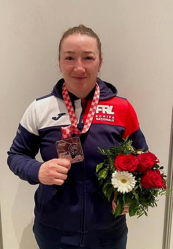 Gălăţeanca Cătălina Axente a urcat pe treapta a treia a podiumului la Europene şi se gândeşte la Olimpiada de la Paris