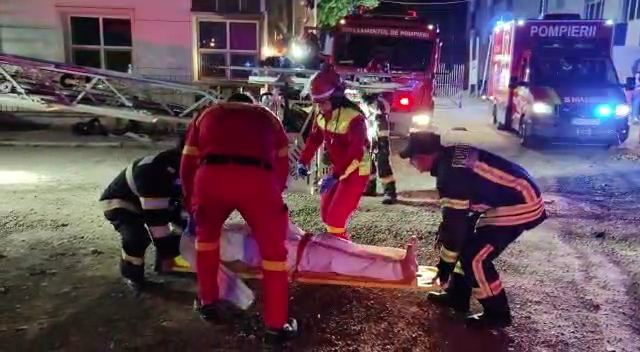 VIDEO: Un incendiu a izbucnit la nivelul secției de Ortopedie din cadrul Spitalului Județean Galați (exercițiu)