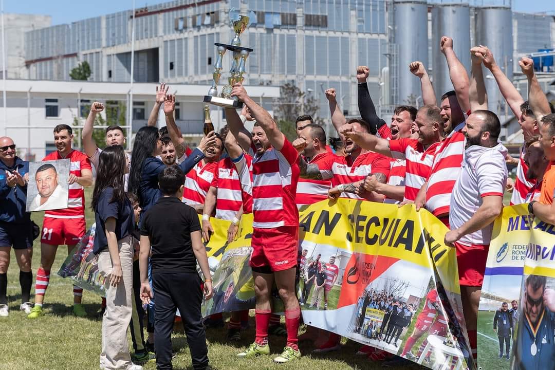 Rugbiştii de la CSM Galaţi păstrează acasă Trofeul Dorian Secuianu