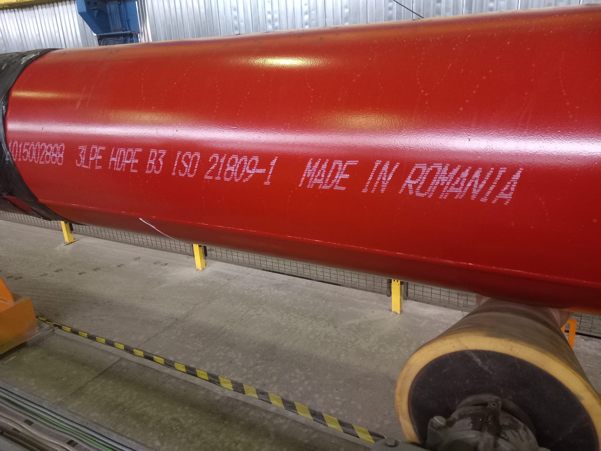 LIBERTY Galaţi investeşte într-o linie modernă de acoperire a ţevilor şi conductelor