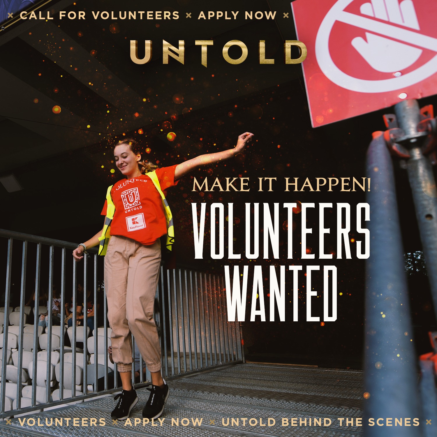 Au început înscrierile pentru voluntari la UNTOLD