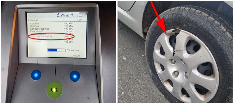 UPDATE: A fost arestat tânărul drogat fugărit cu gloanţe de poliţie