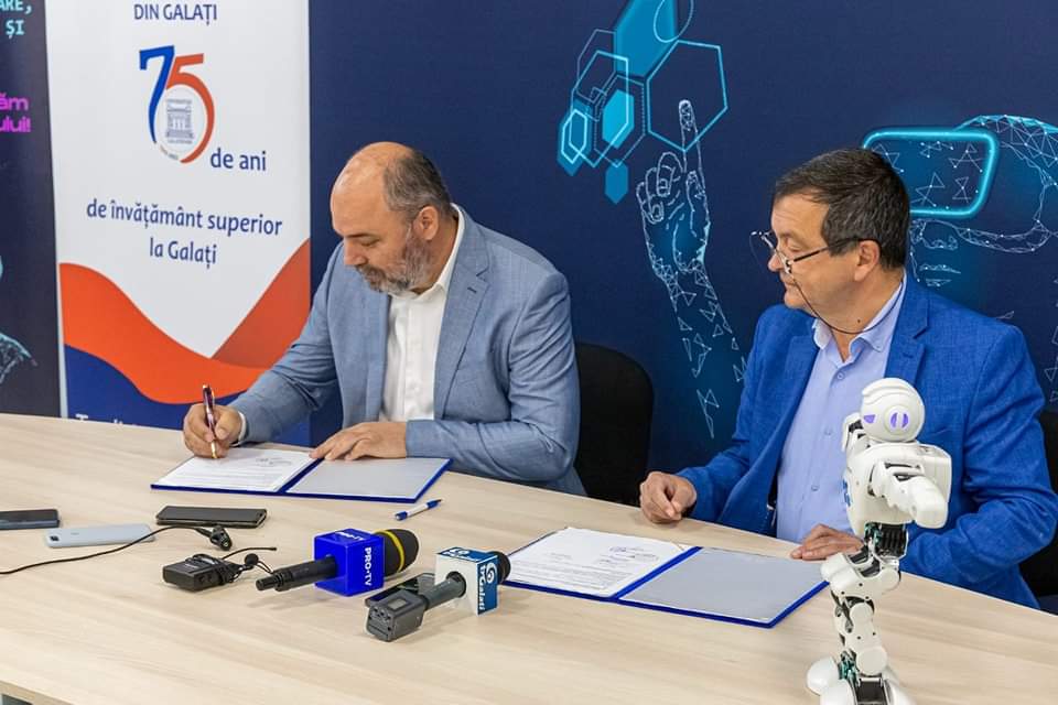 UDJG - parteneriat de top în securitatea cibernetică pentru industria de apărare (FOTO)