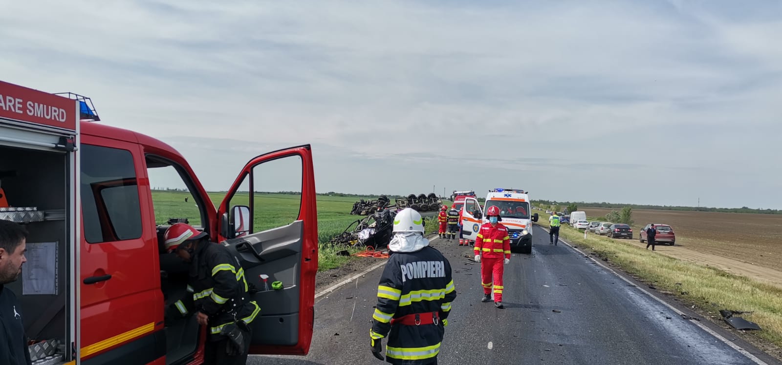 Brăila: Accident mortal între Lanurile şi Viziru (FOTO)