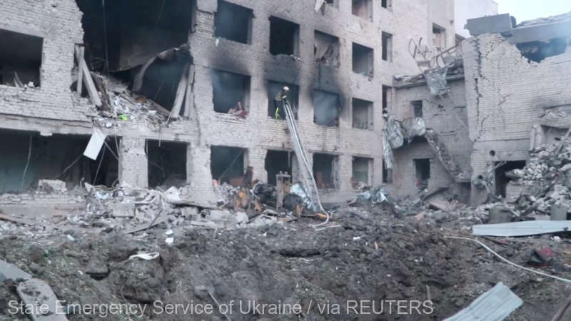 Ucraina a respins un atac rus masiv asupra oraşului Dnipro. Locuitorii nu au dormit şi s-au rugat pentru rude şi prieteni