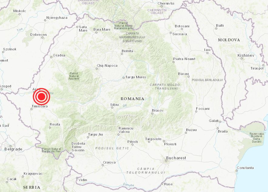 Cutremur puternic de suprafaţă, de 4,9 grade, la Arad