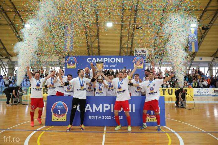 CS United Galaţi a câştigat titlul de campioană naţională la futsal