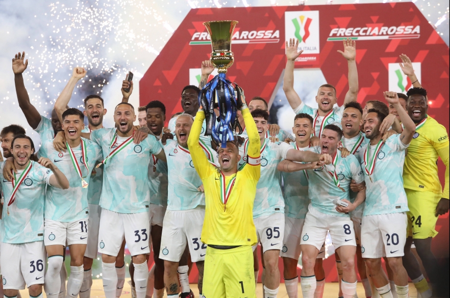 Inter Milano a câştigat Cupa Italiei pentru al doilea an la rând