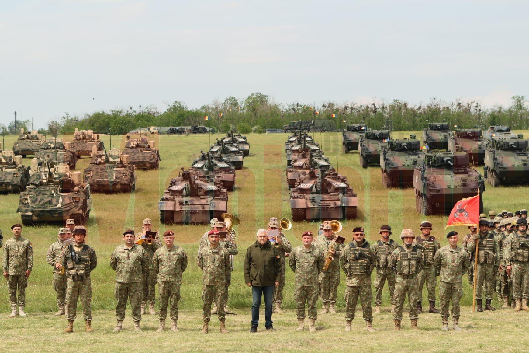 Smârdan/Galaţi: Ceremonia de deschidere a exerciţiului multinaţional „SABER GUARDIAN 23” - GALERIE FOTO
