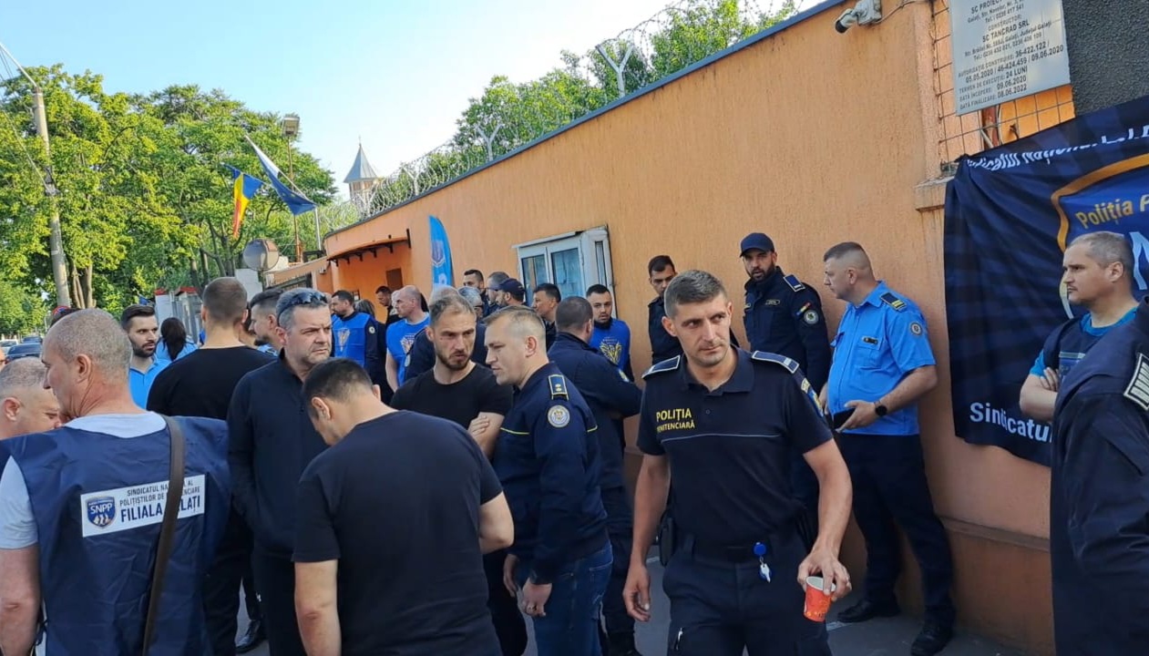 Proteste la Penitenciarul Galaţi