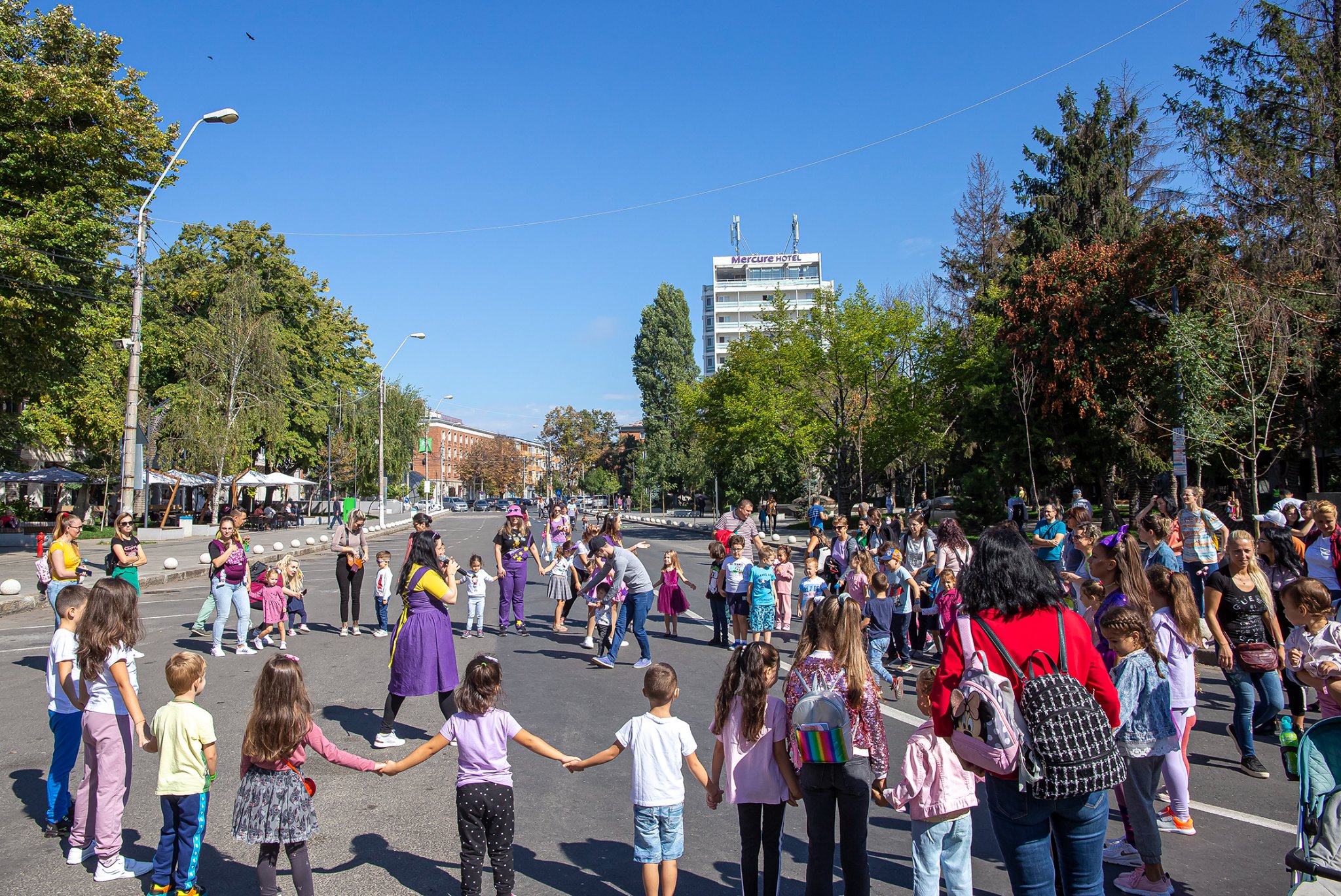 Str. Domnească, din nou pietonală. Trafic închis şi trasee deviate