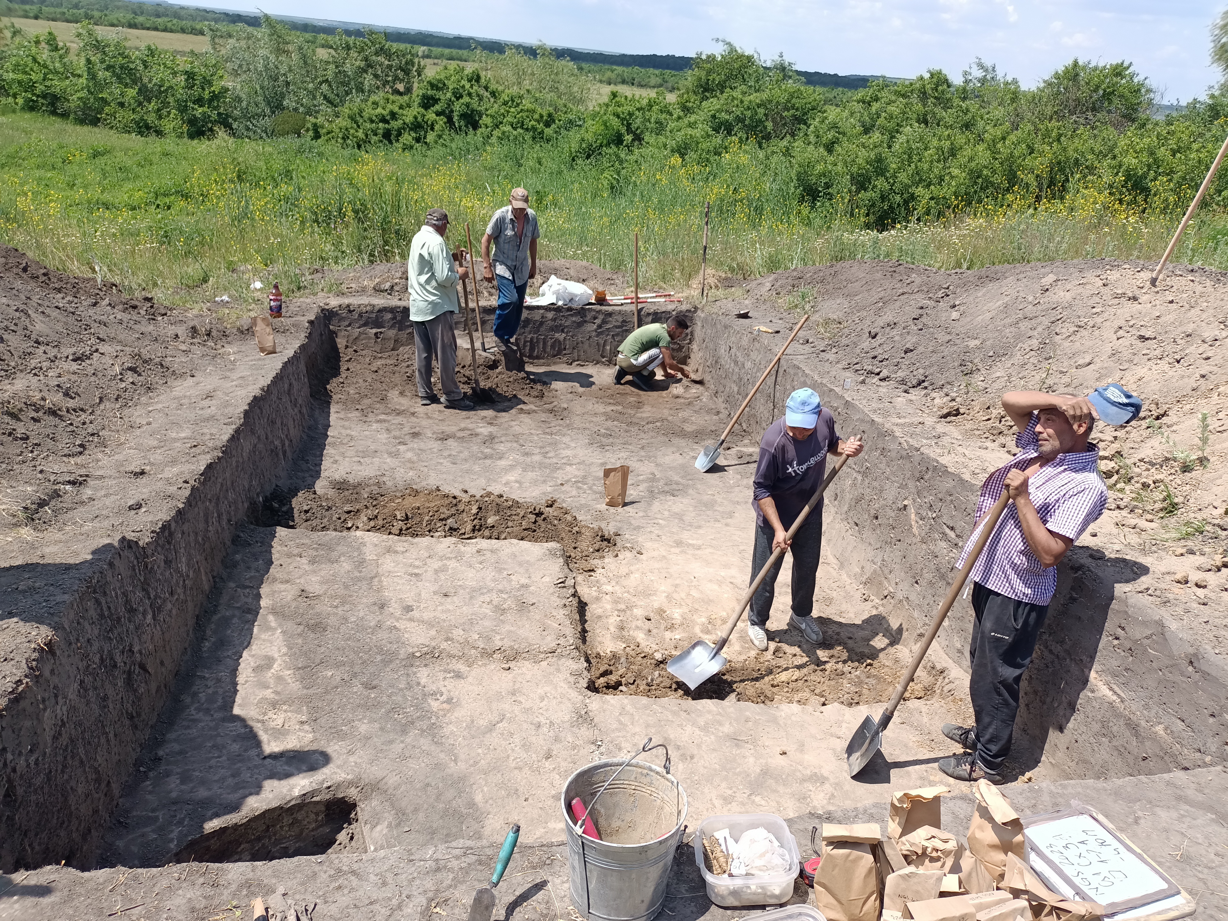 O nouă cercetare arheologică în situl Negrileşti