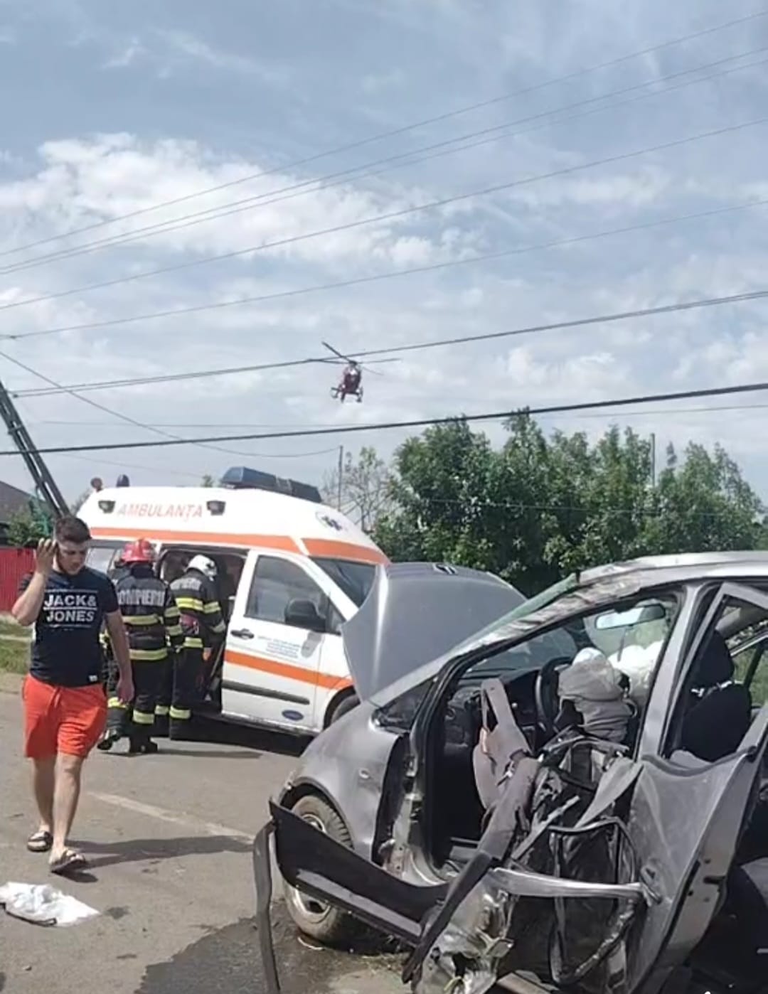Galați: Accident mortal în județ, mamă și fiică implicate; femeia a murit