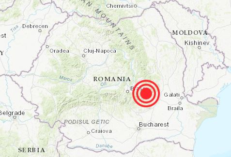 Cutremur, în Vrancea, de magnitudine medie