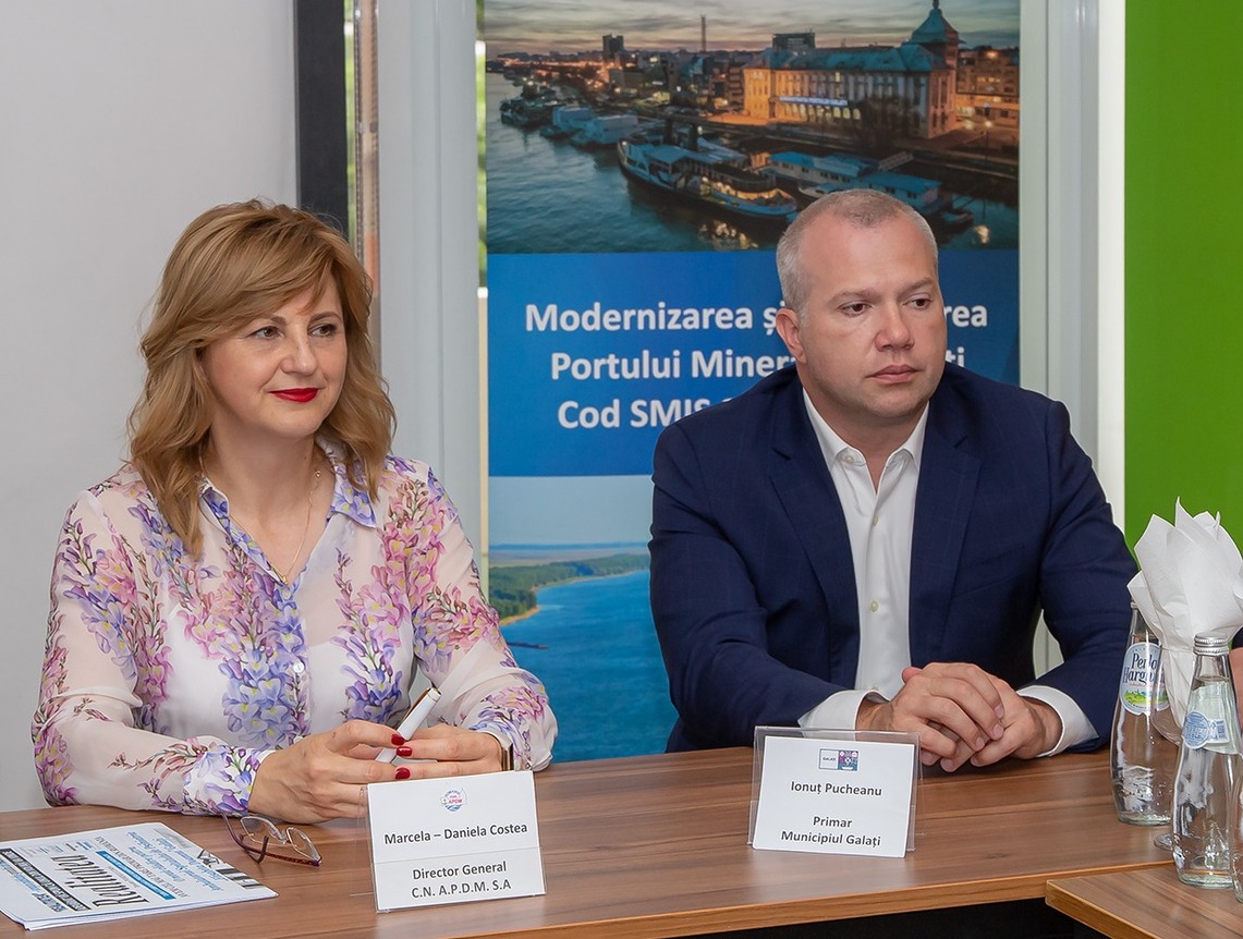 Portul Mineralier Galaţi se modernizează cu bani europeni