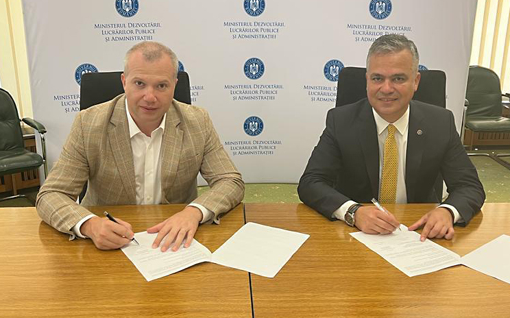 Contract de finanţare pentru modernizarea reţelei de apă şi canalizare pe bdul George Coşbuc