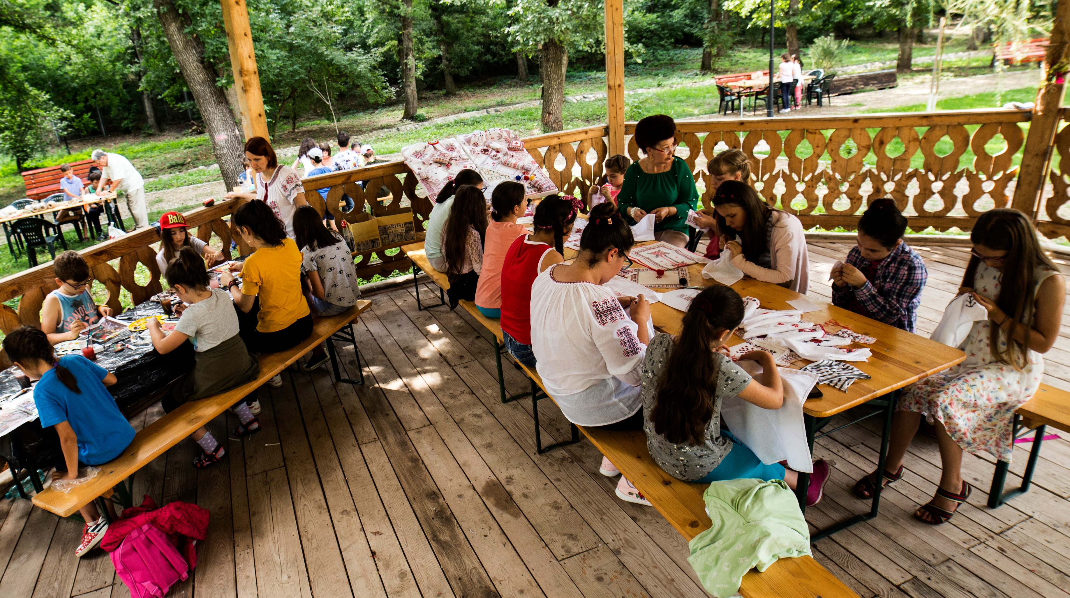 Galați: Tabără de creaţie pentru copii, la Muzeul Satului din Pădurea Gârboavele