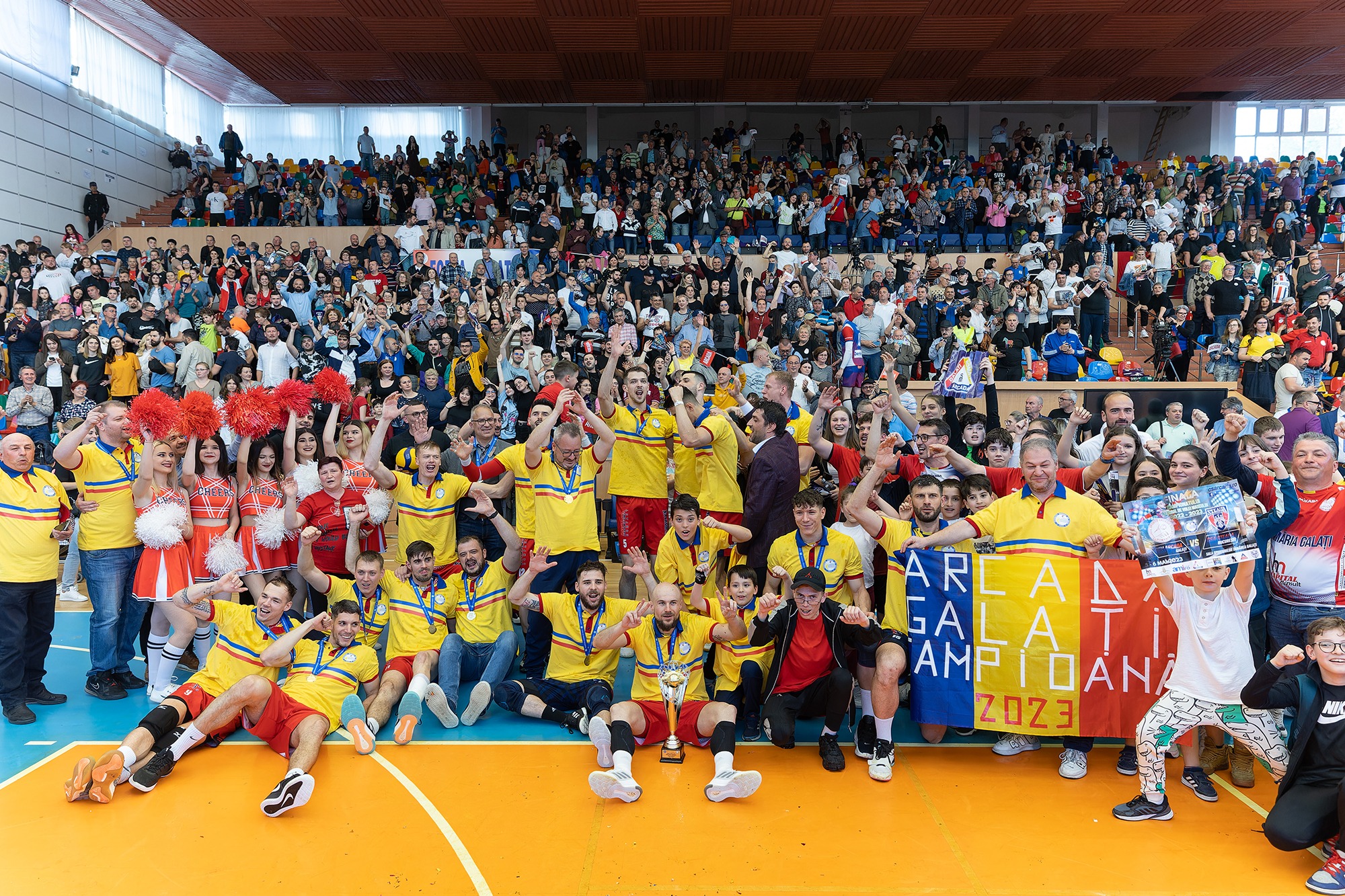 CSM Arcada Galaţi aşteaptă să-şi afle traseul din preliminariile CEV Champions League