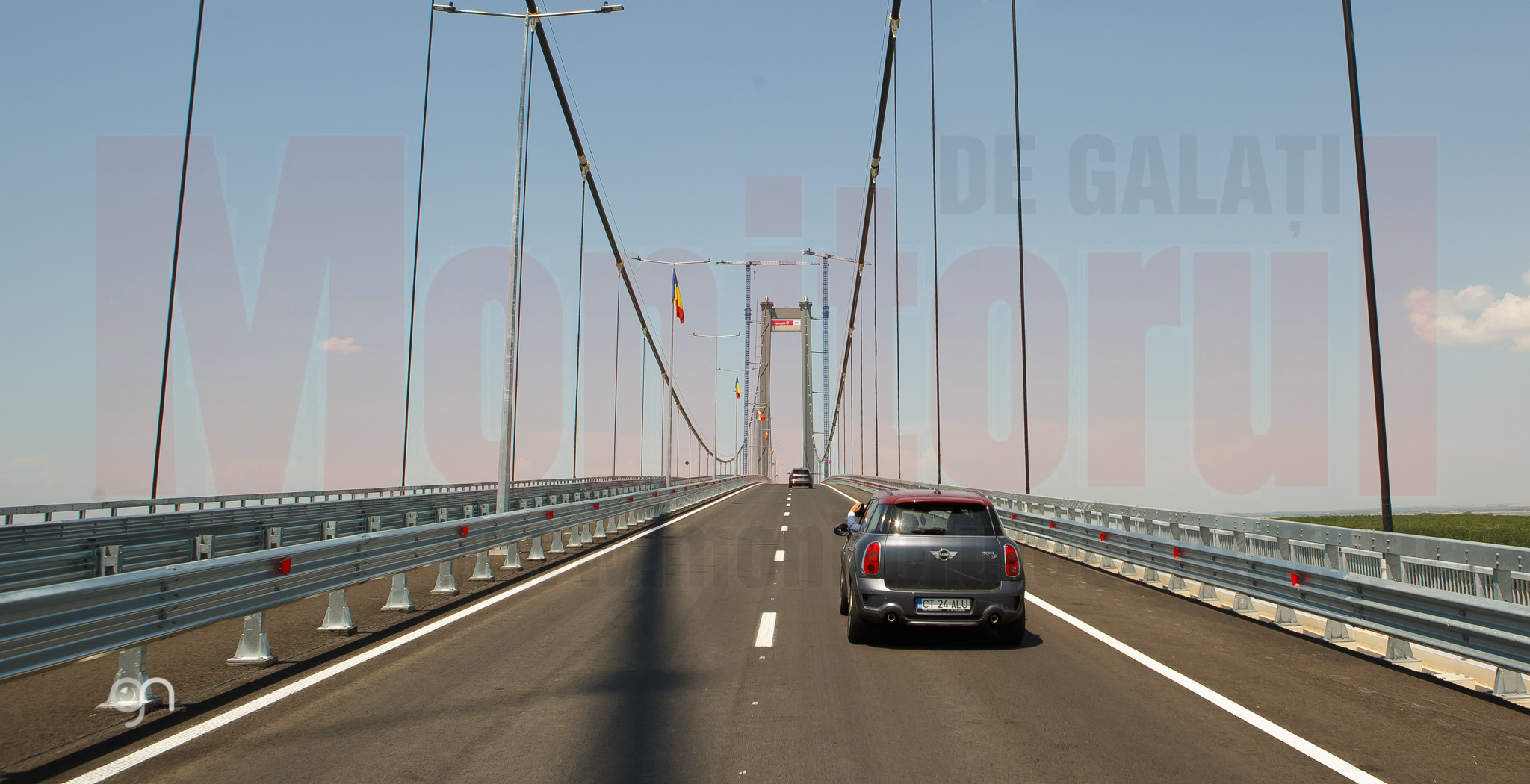 Programul de circulaţie pe Podul suspendat peste Dunăre de la Brăila