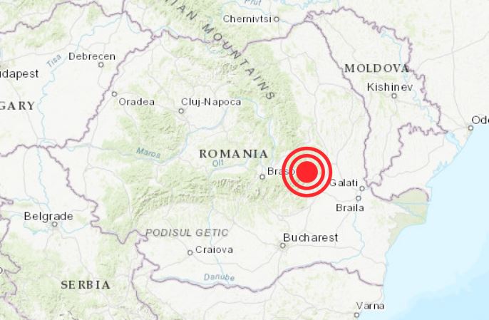 Cutremur de peste 4 grade aproape de Galaţi