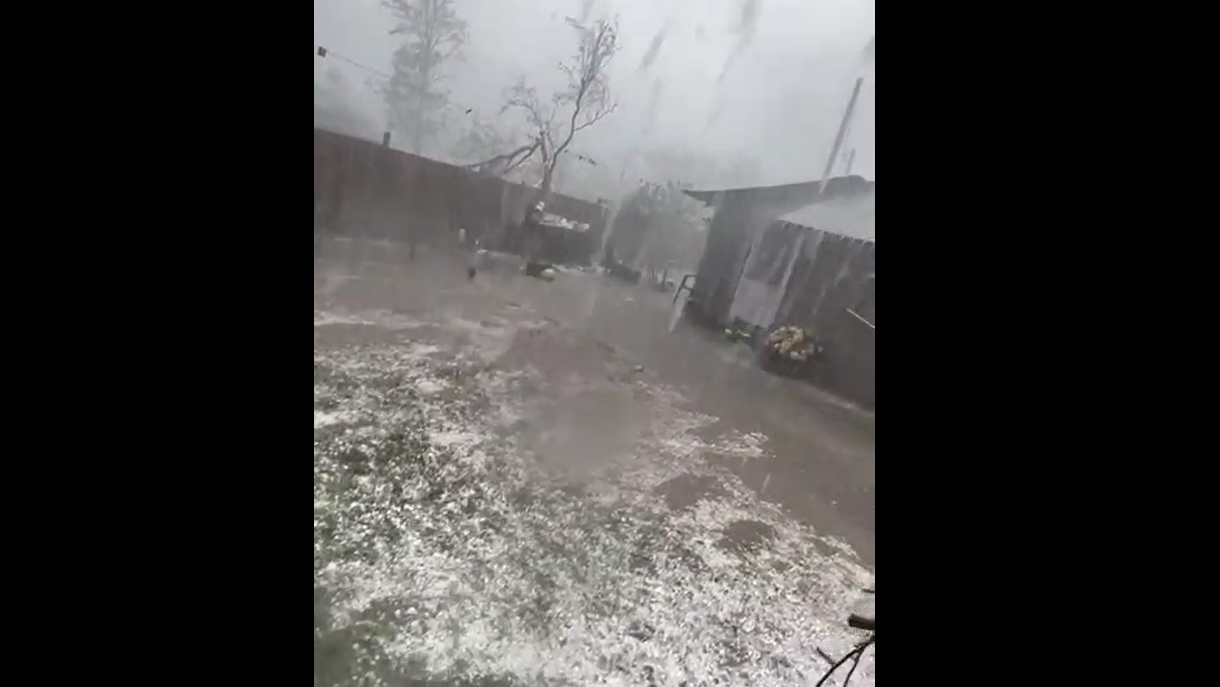«O nenorocire mare!» Furtună puternică ca o tornadă la Gemenele, Brăila - GALERIE FOTO/VIDEO