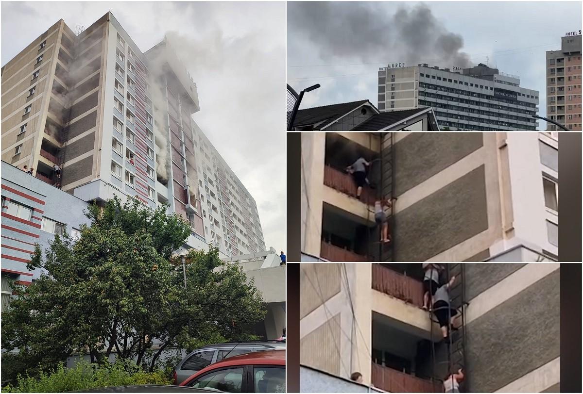Incendiu la un hotel din Băile Felix; turiştii au fost evacuaţi