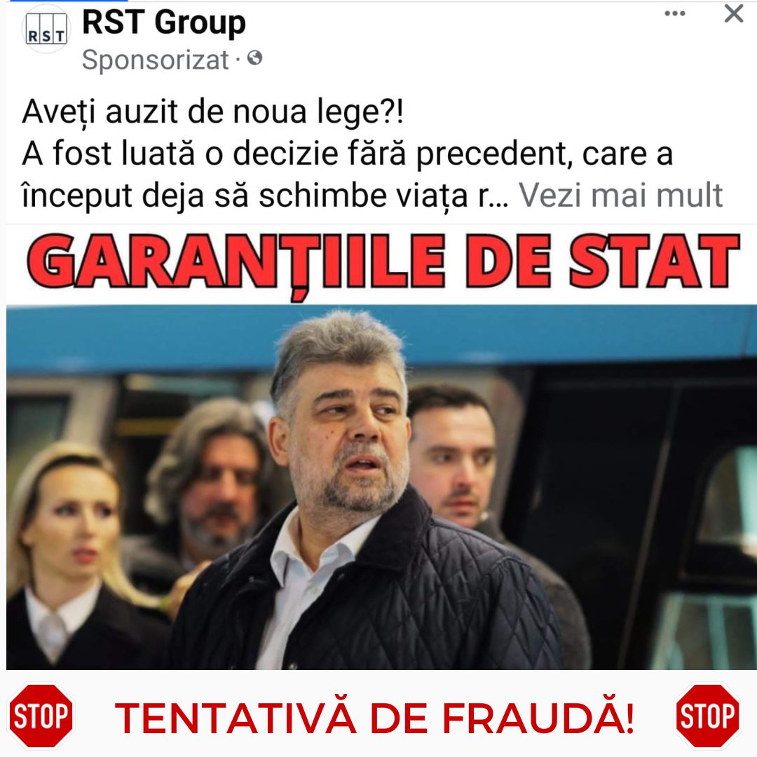 ATENŢIE la anunţurile sponsorizate de pe Facebook!