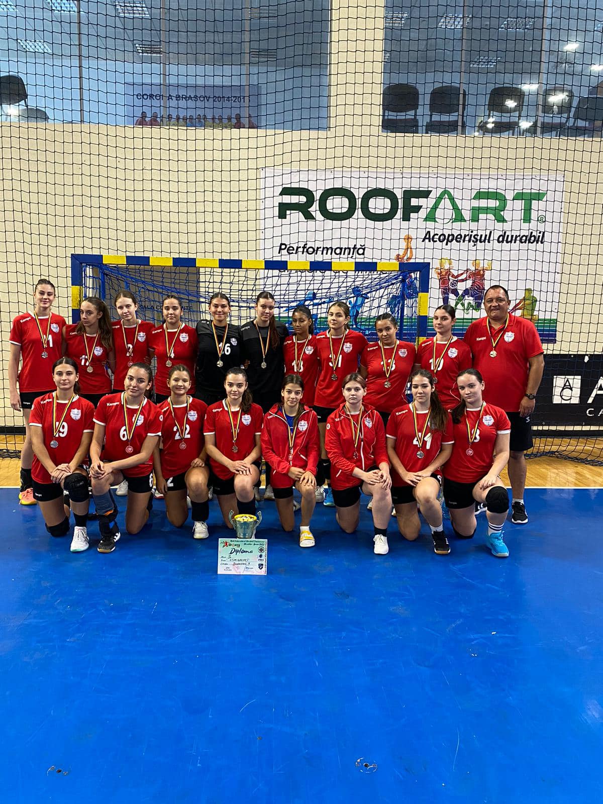 „Nepoatele” şi „nepoţelele” de la CSM Galaţi au terminat pe locul 2 la Cupa Fun Sports