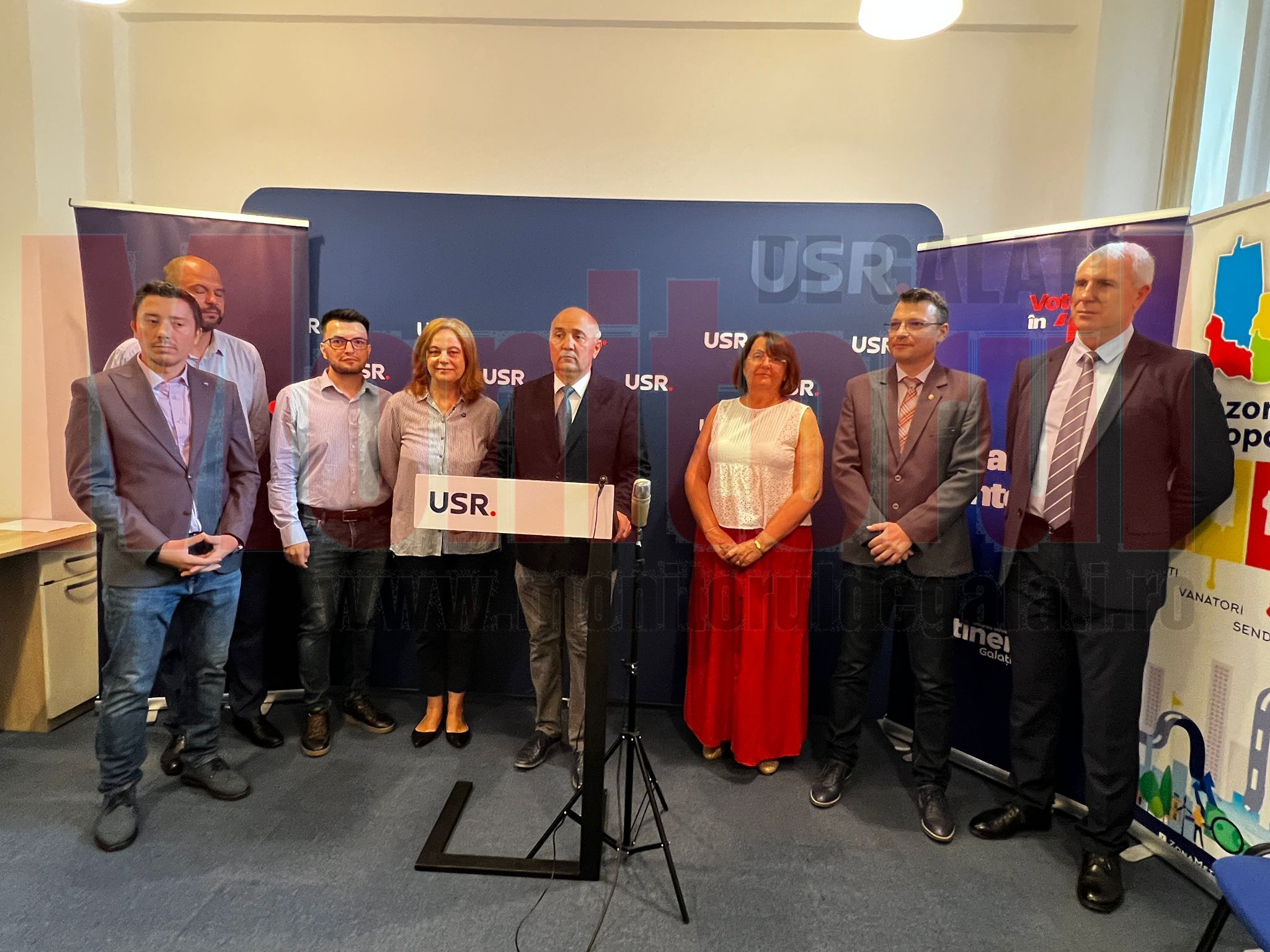 USR Galaţi a reluat, după aproape 3 ani, conferinţele de presă