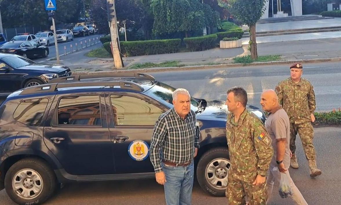 Ministrul apărării a ajuns la Galaţi, după vizita de la Tulcea