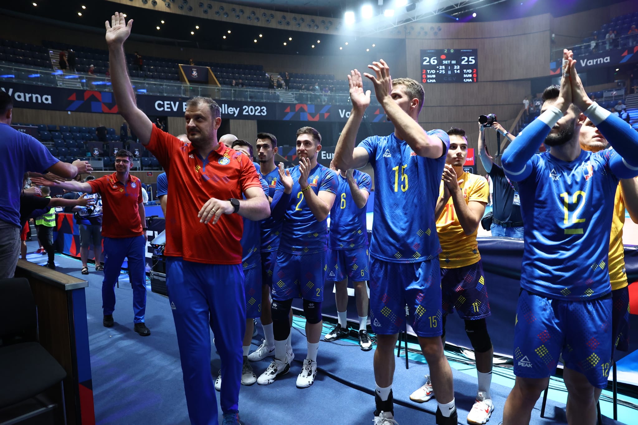 Naţionala de volei masculin a României condusă de Sergiu Stancu a ocupat locul 7 la EuroVolley 2023 şi este în cărţi pentru Mondiale