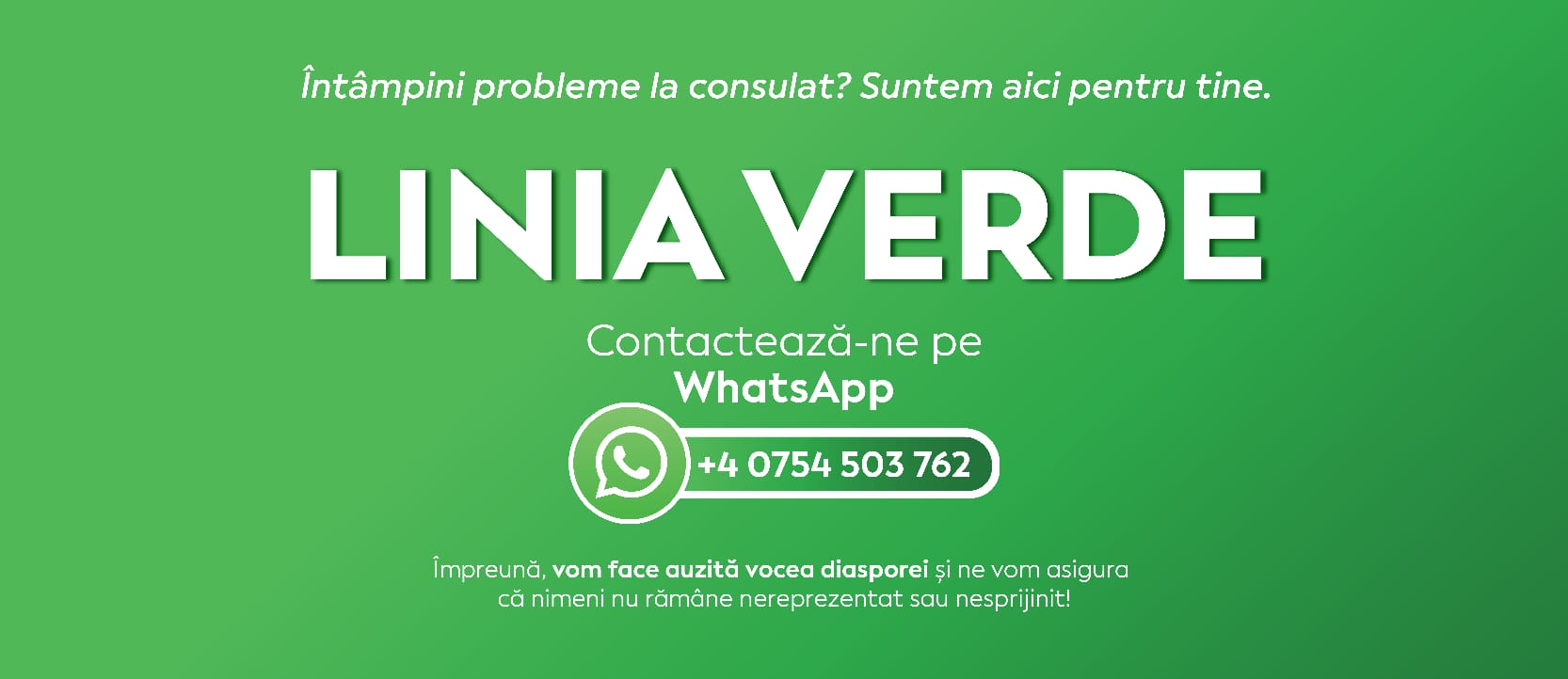 AUR lansează platforma „Linia Verde pentru Consulate”