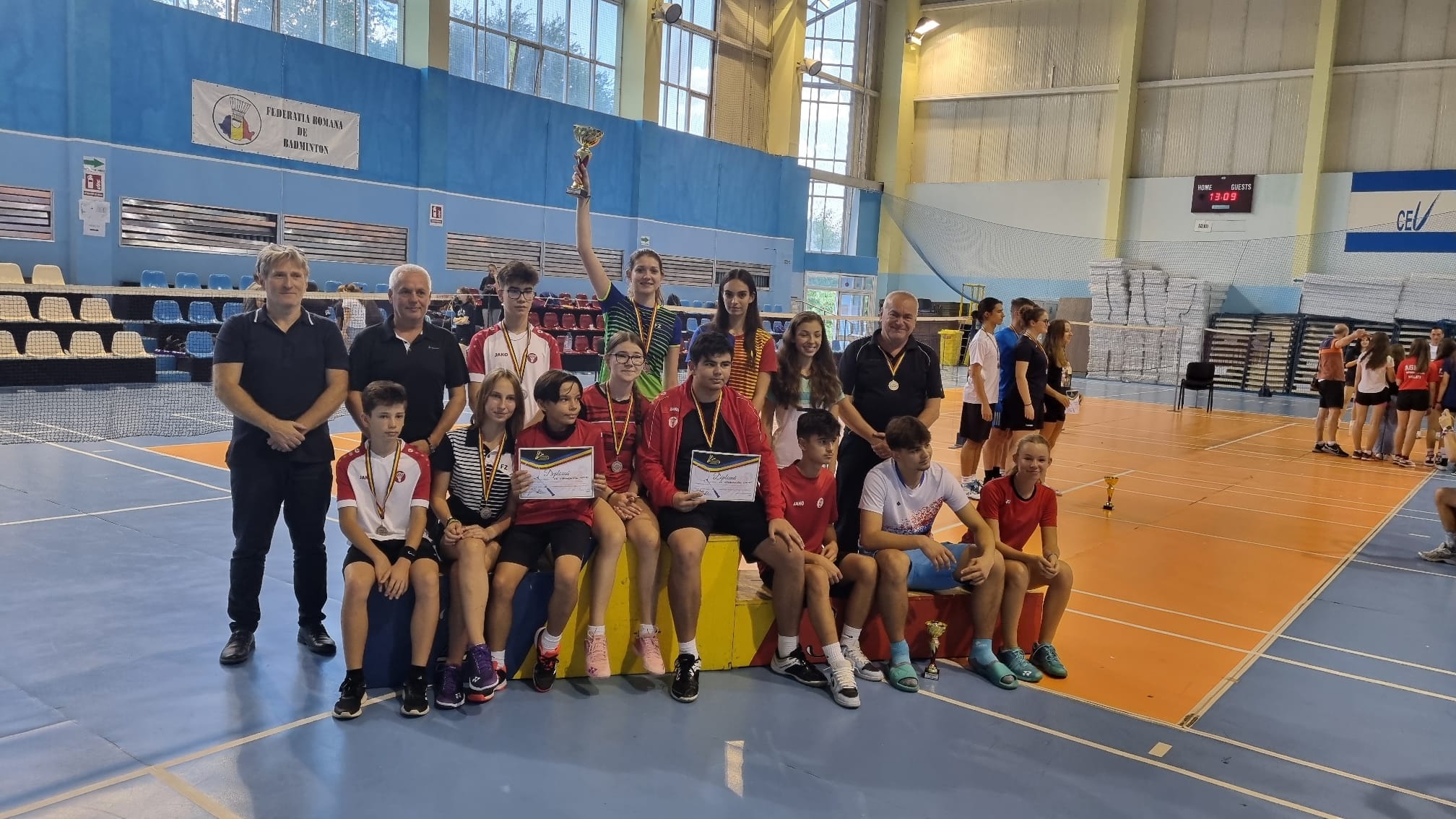 Galaţiul a fost capitala badmintonului juvenil! „Siderurgiştii” sunt vicecampioni naţionali