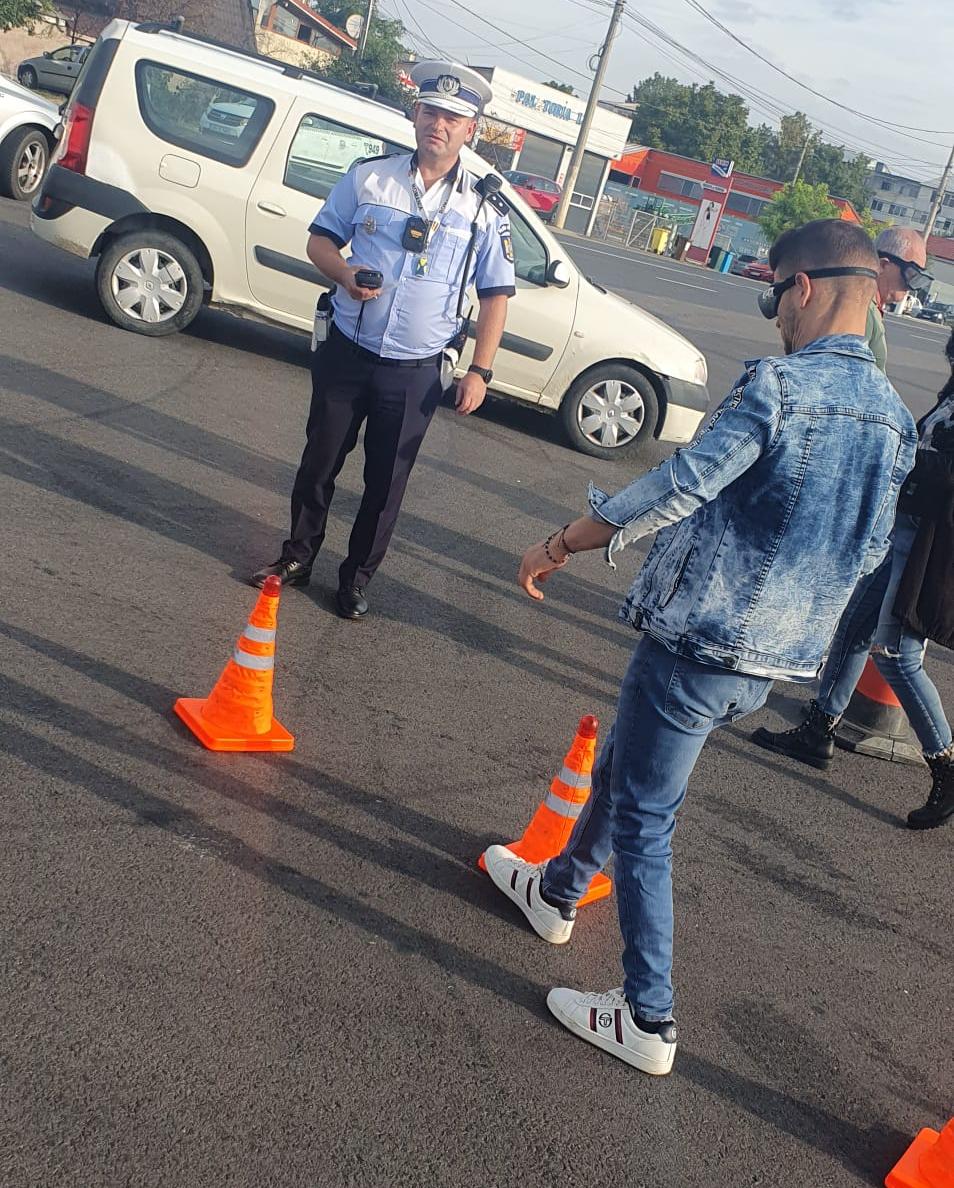 ROADPOL Safety Days la Brăila! Şoferii au fost implicaţi într-un experiment inedit