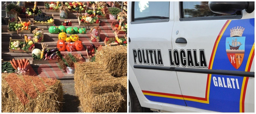 Acţiuni ale Poliției Locale Galați la evenimente şi pe străzi din oraş