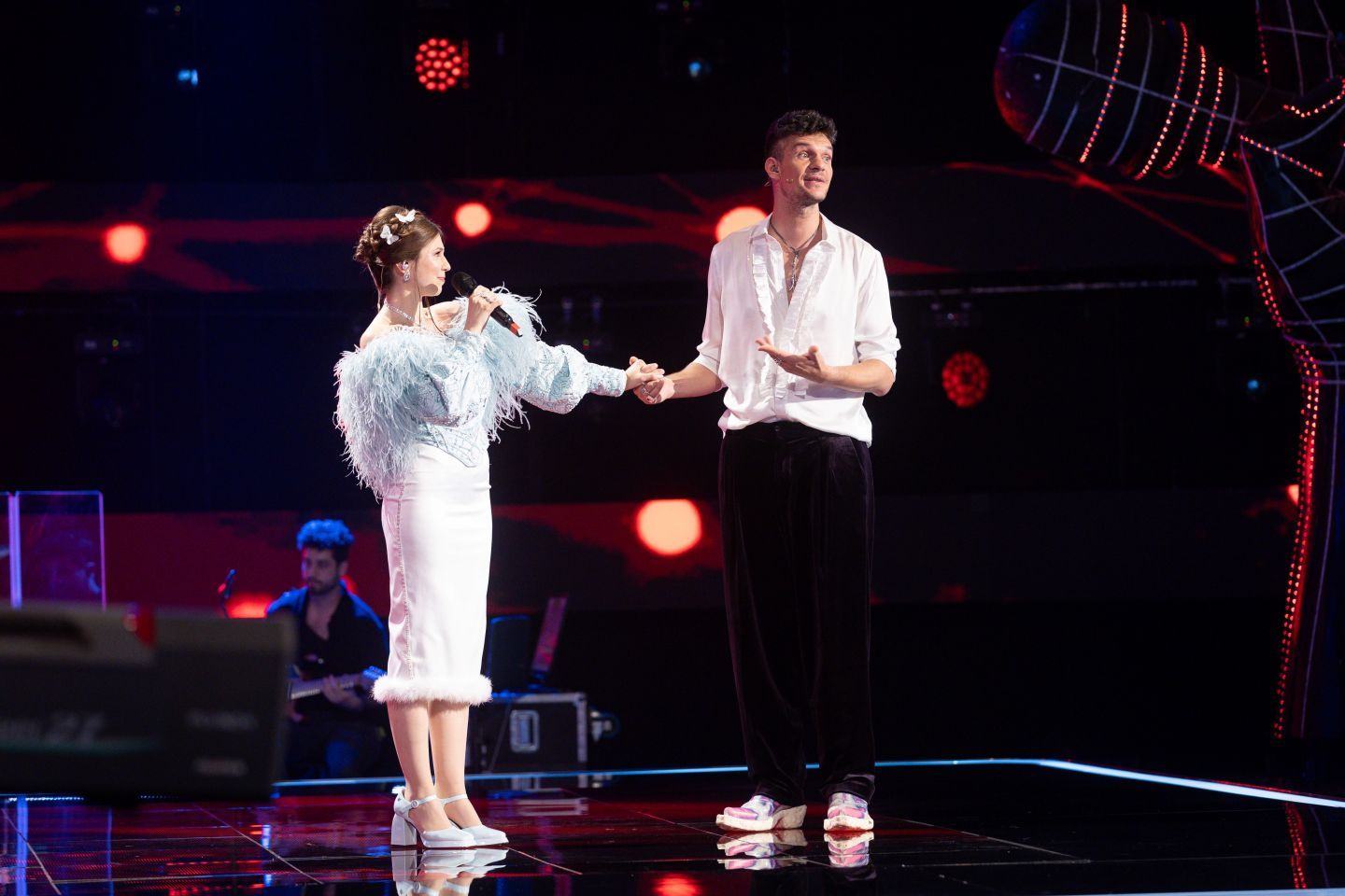 Vocea României: Livia Crăescu, domniţa din Galaţi, a fermecat antrenorii