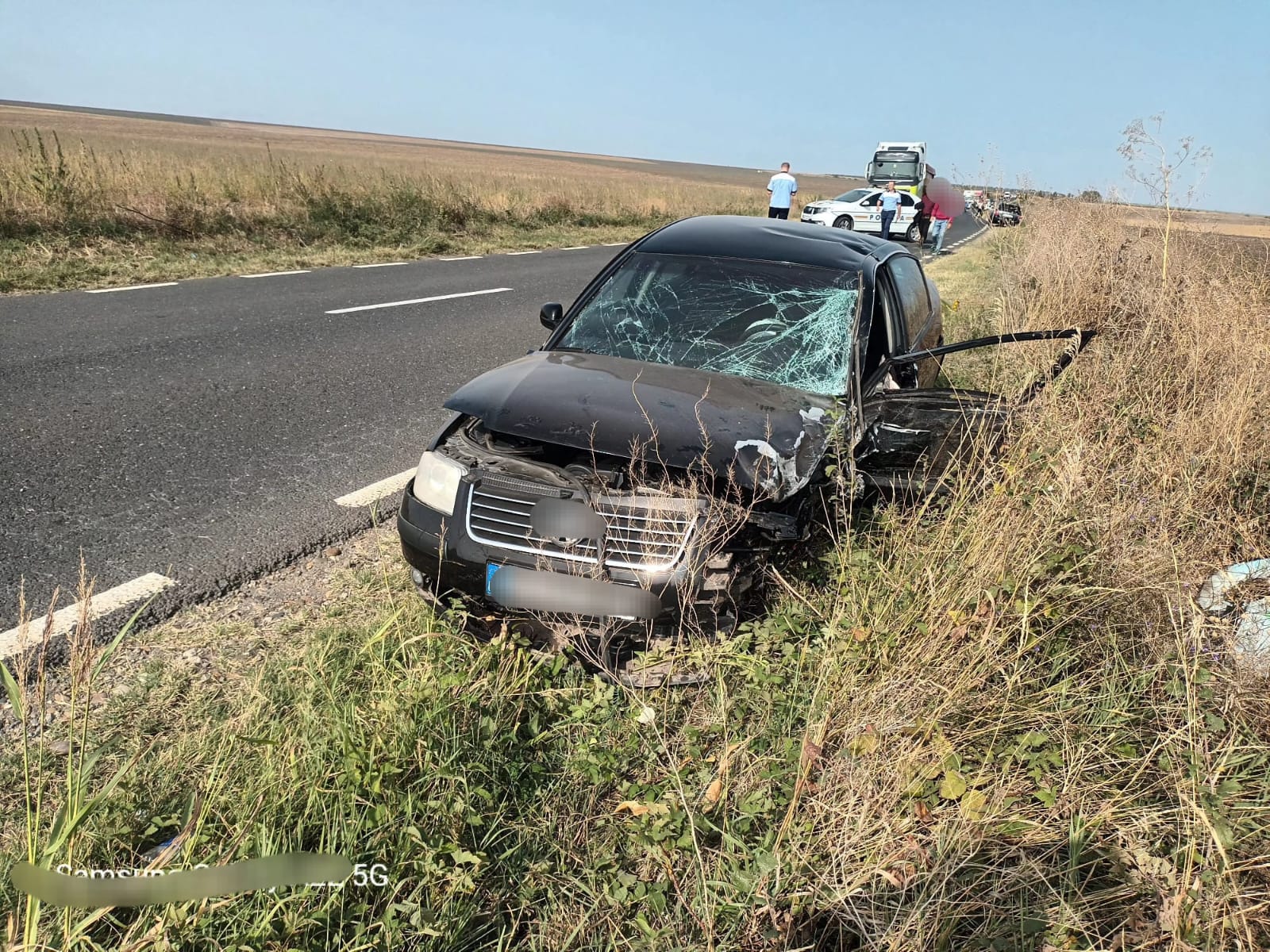 FOTO: Accident mortal în Galați! Un bărbat a murit, altul, transportat în stare gravă la spital (UPDATE)