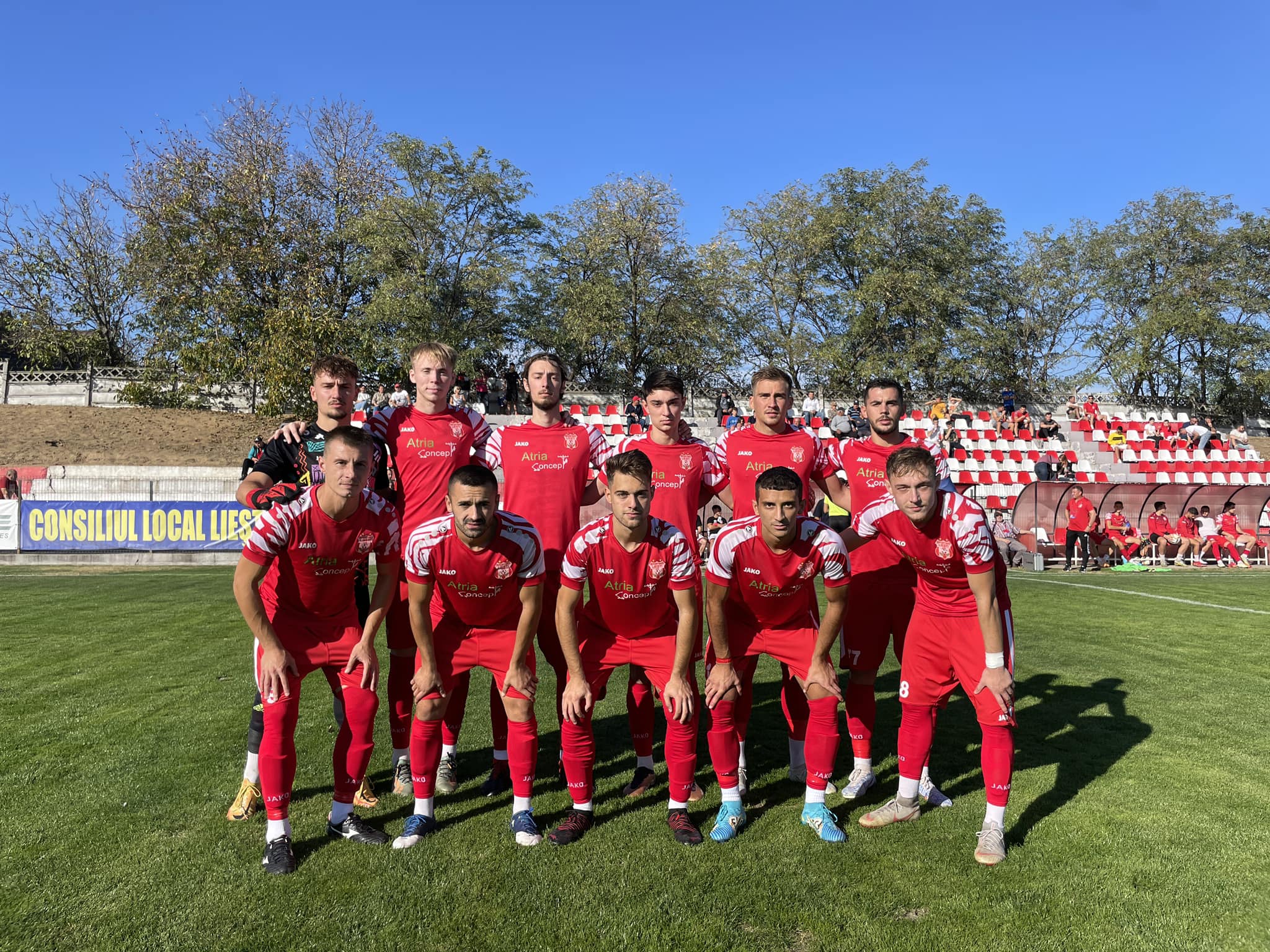 Sporting Lieşti a urcat pe treapta a treia a podiumului, Unirea Braniştea a coborât pe 4