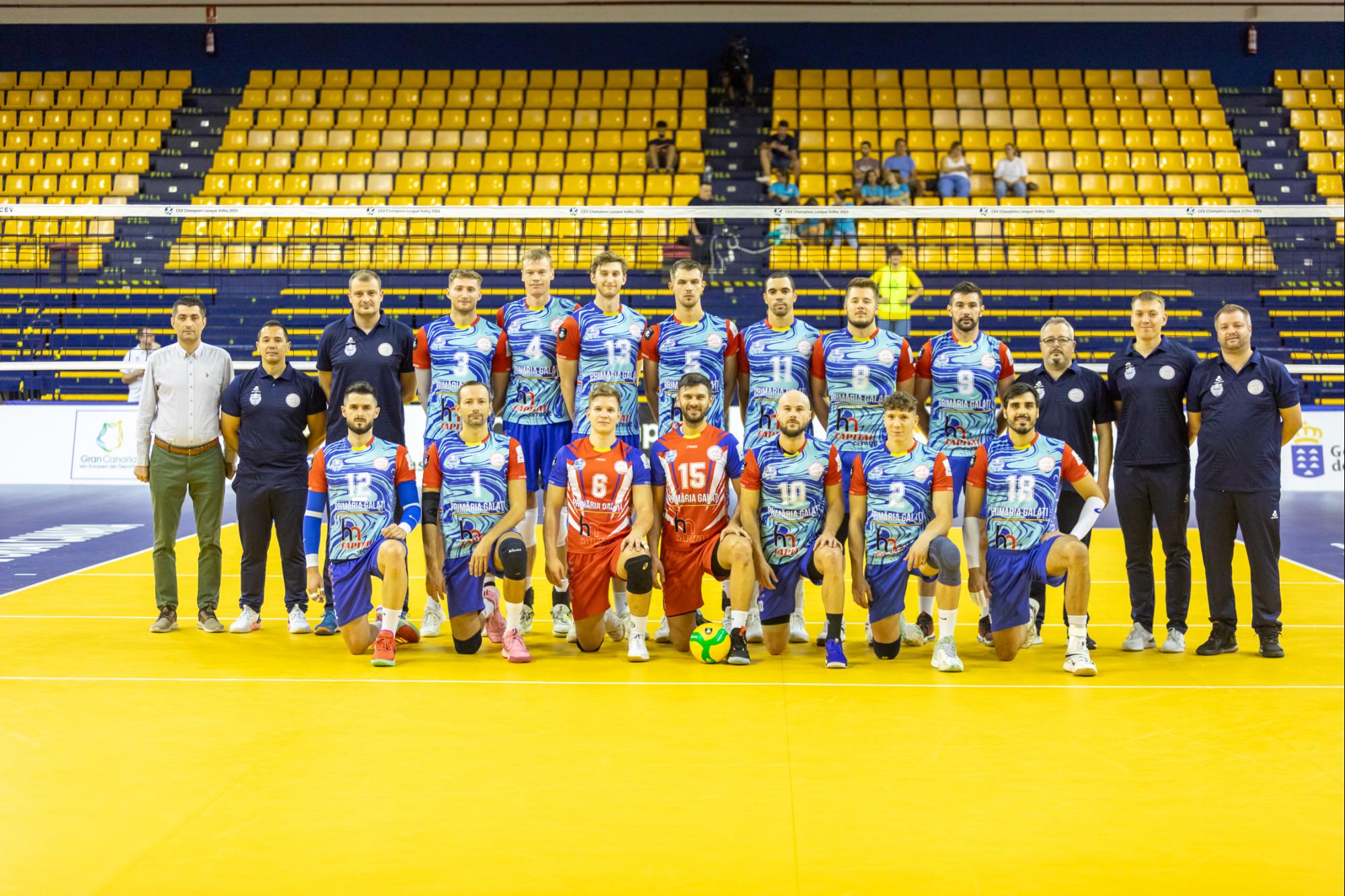 CSM Arcada va organiza runda 2 de calificare pentru grupele principale CEV Champions League