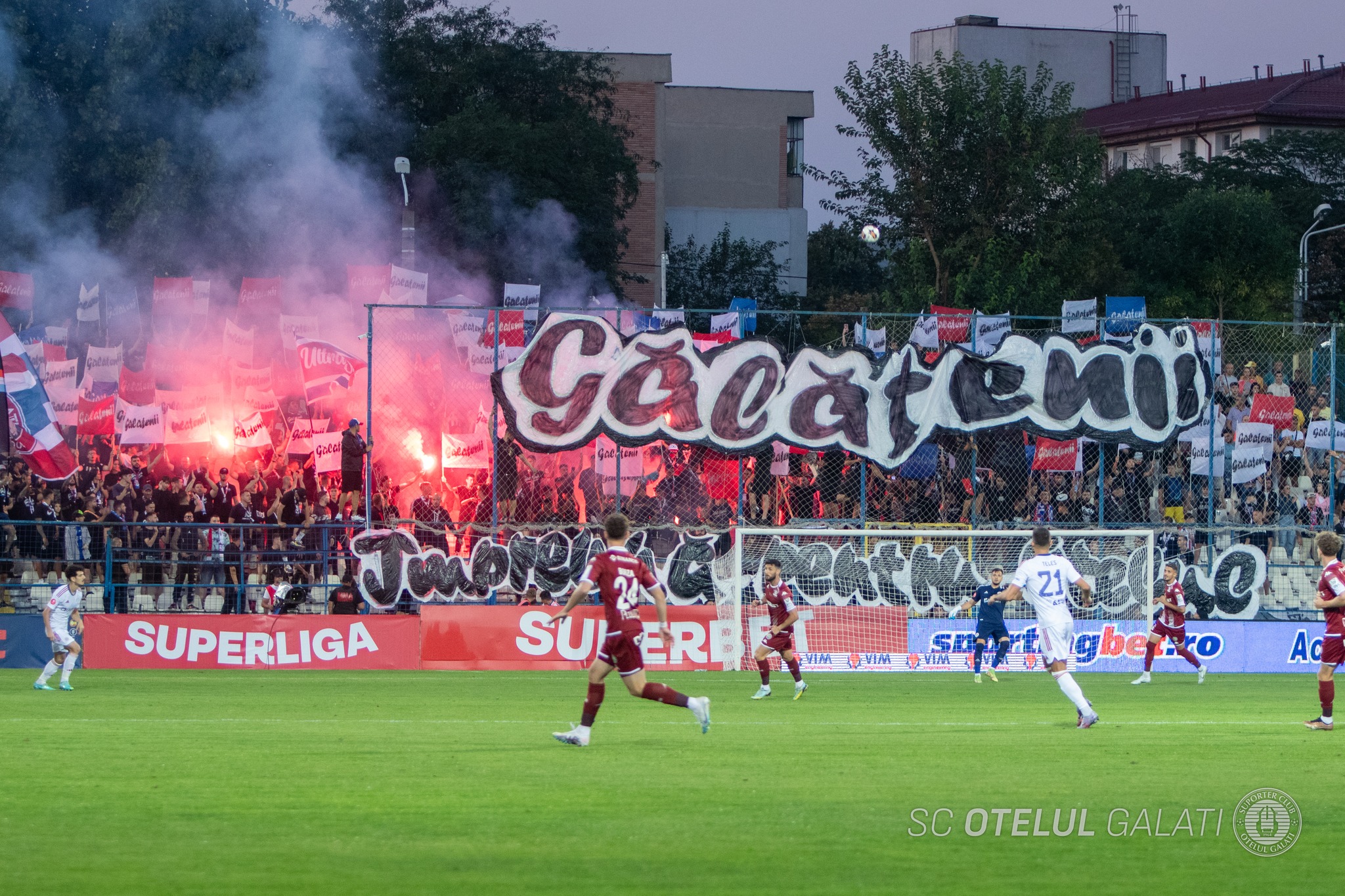 Transportul public din Galaţi suplimentat pentru meciul Oţelul - FCSB