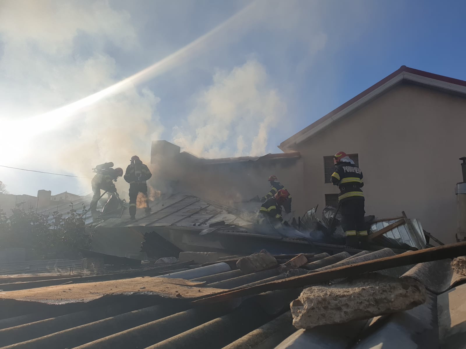VIDEO: Incendiu în spate la General - UPDATE