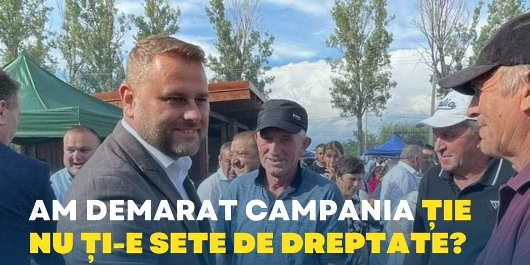 George Stângă, preşedintele PNL Galaţi, anunţă demararea campaniei "ŢIE NU ŢI-E SETE DE DREPTATE?"