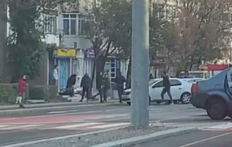 VIDEO: Bătaie pe Siderurgiştilor