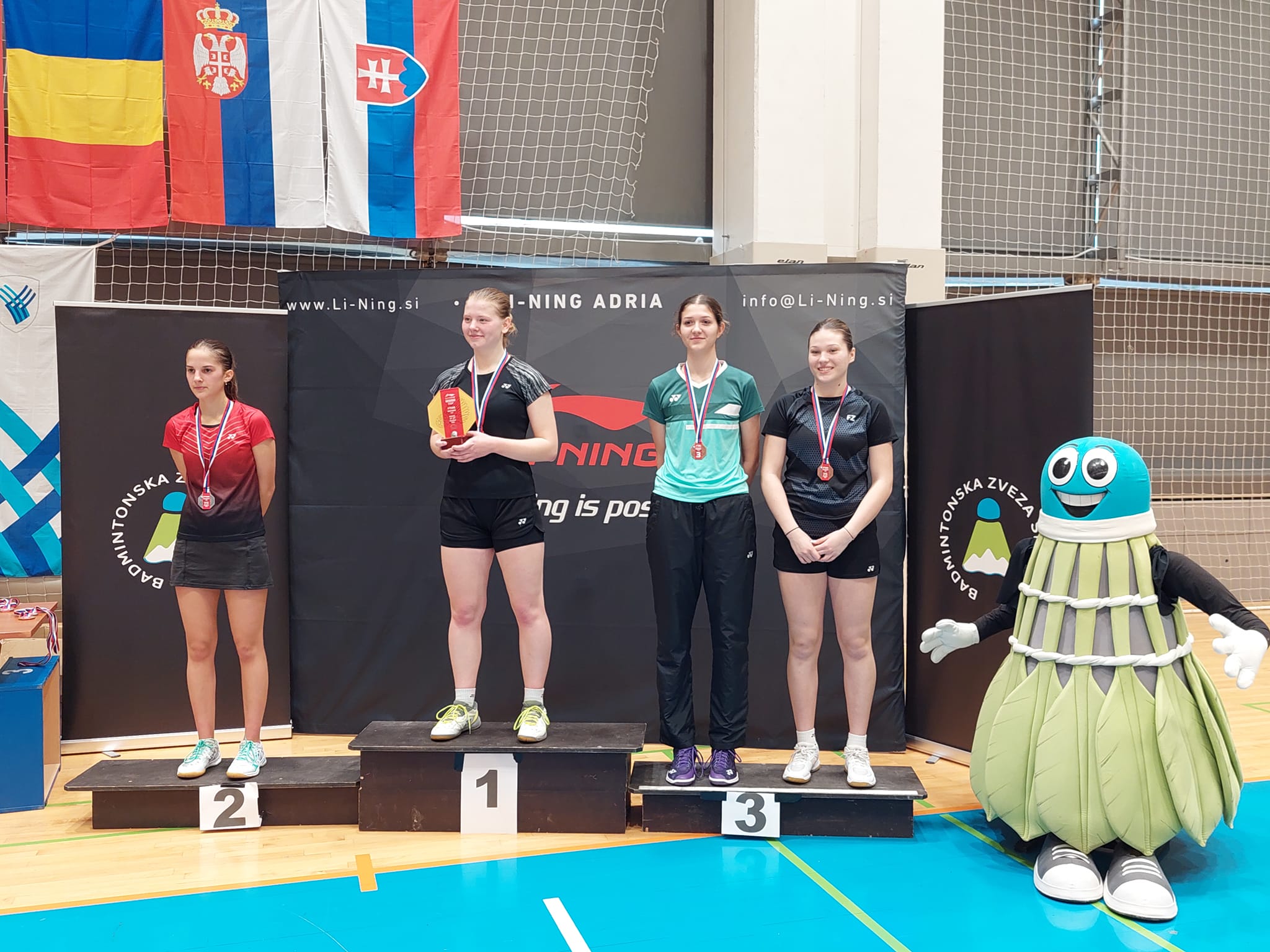 Gălăţeanca Daria Irina Gherasim s-a întors cu argint şi bronz din Slovenia