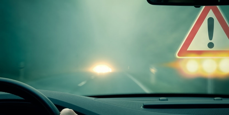 COD GALBEN de ceaţă şi în această dimineaţă la Galaţi