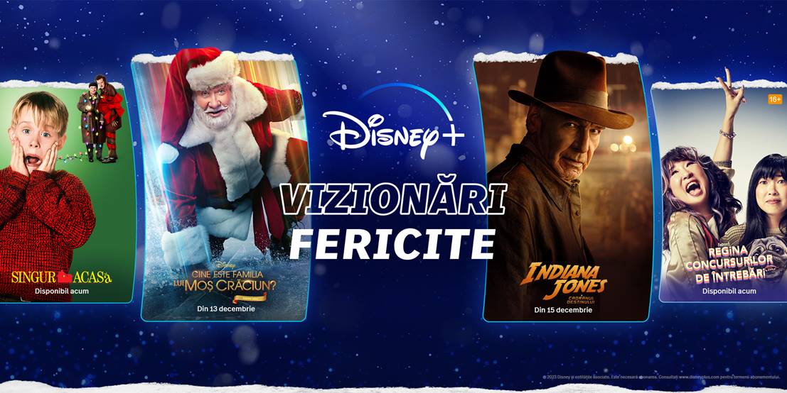 Lista filmelor și serialelor din colecția de Crăciun pe Disney+