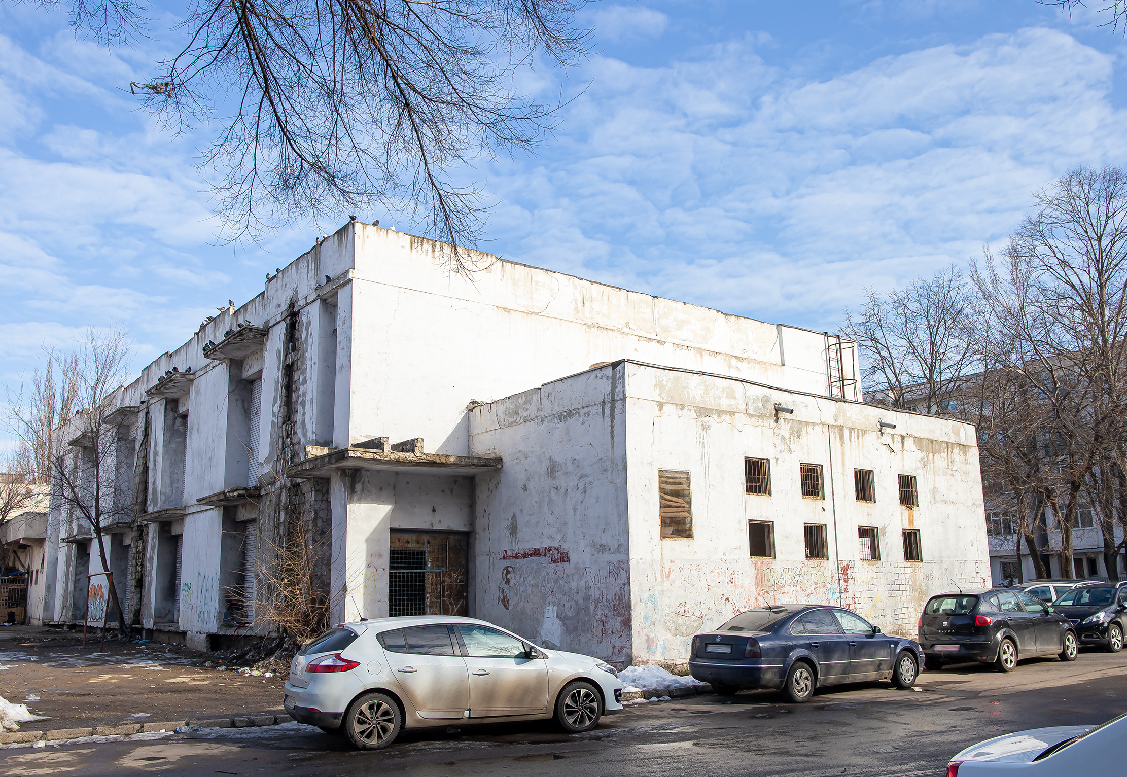 Clădirea fostului cinematograf „Flacăra” , renovată de Primăria Galaţi